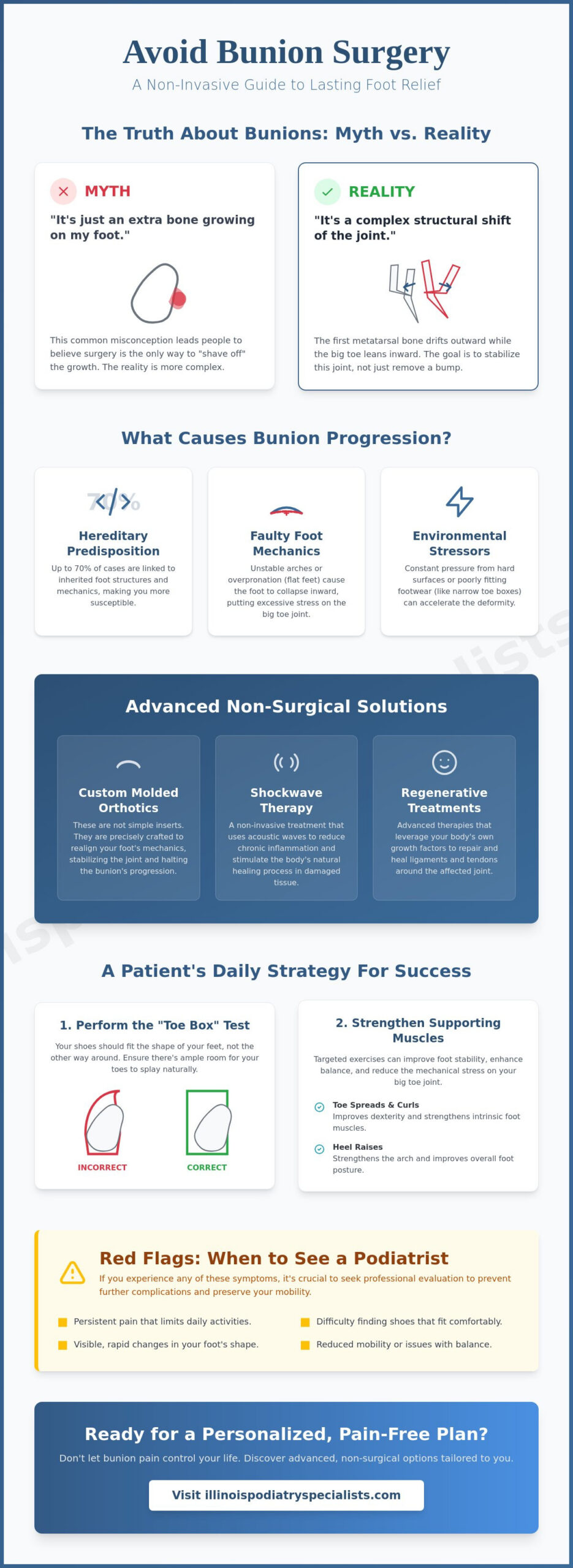 How to Avoid Bunion Surgery in Downer Grove: A Comprehensive Guide to Non-Surgical Relief