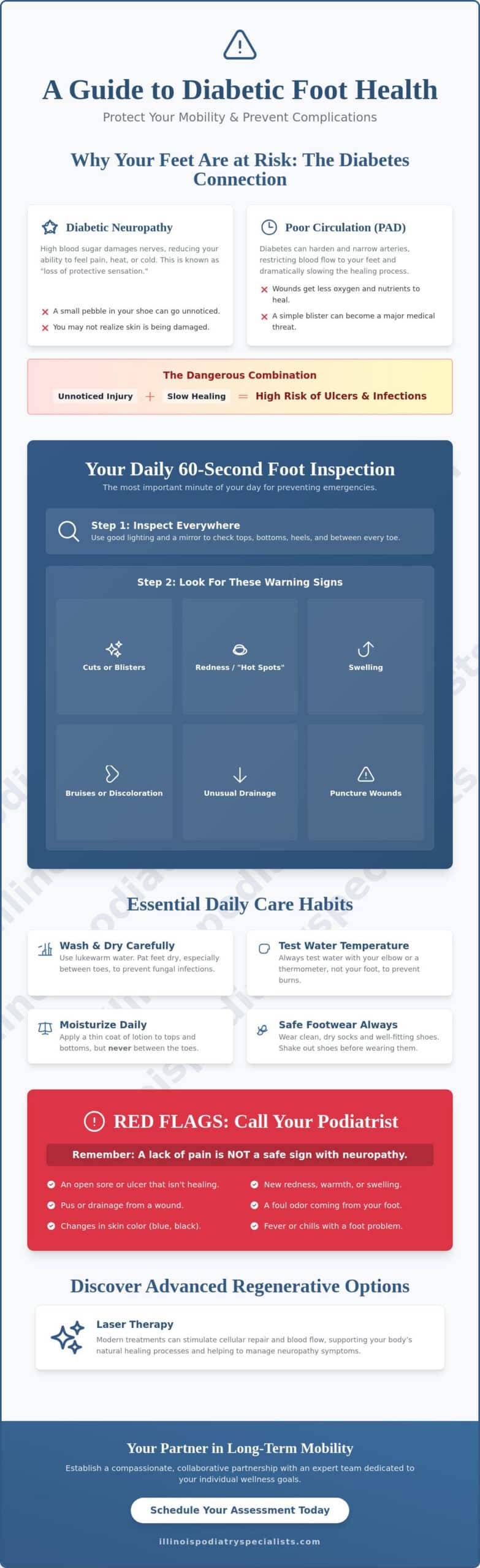 Diabetic Foot Care in Hinsdale: A Comprehensive Guide to Preventing Complications