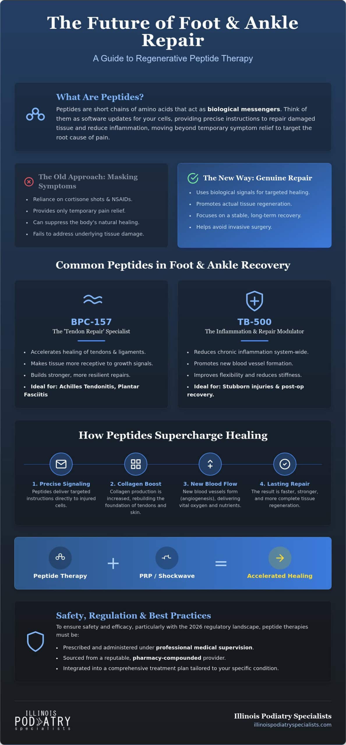 Peptides for Podiatry: Advanced Healing in Hinsdale