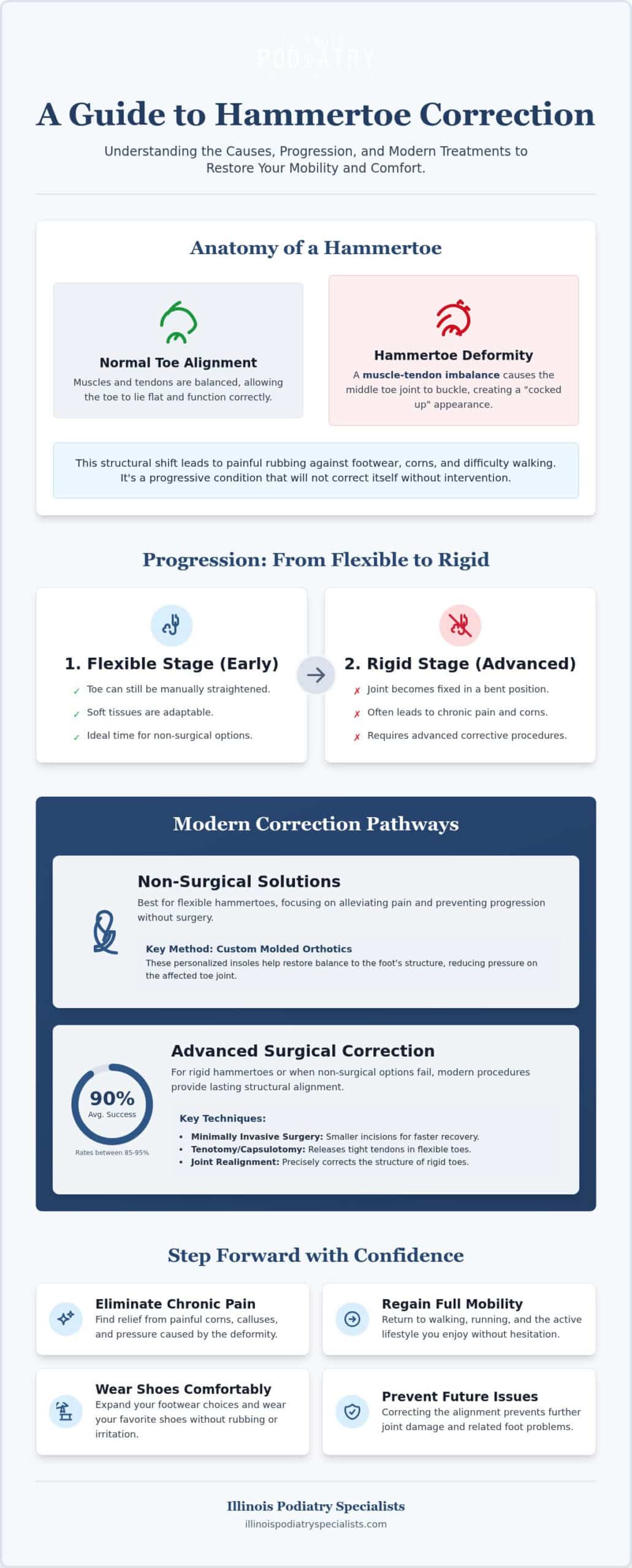 Hammertoe Correction in Hinsdale: Advanced Solutions for Restoring Toe Alignment