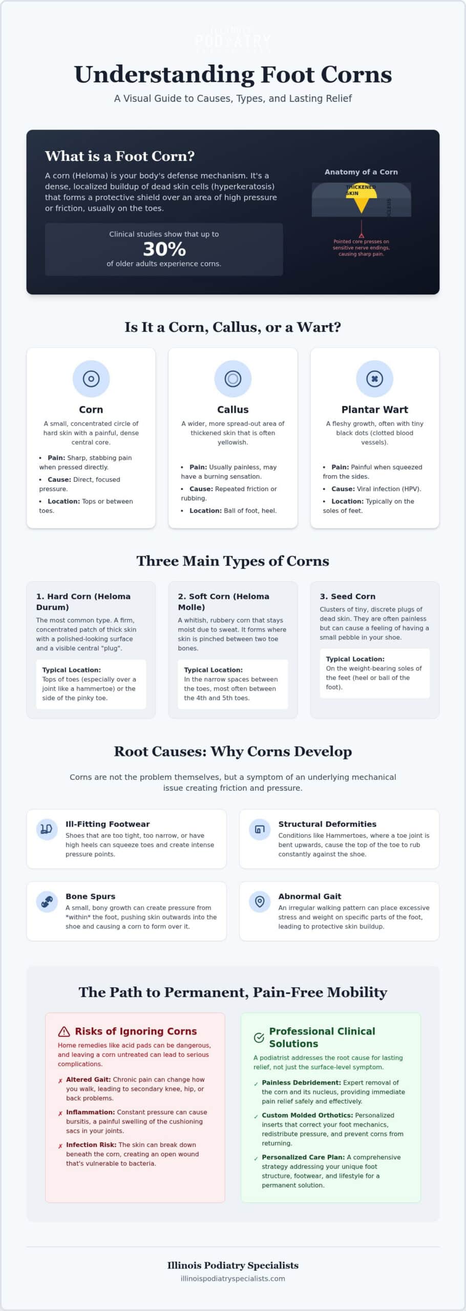 What Are Corns? A Guide to Symptoms, Causes, and Professional Relief