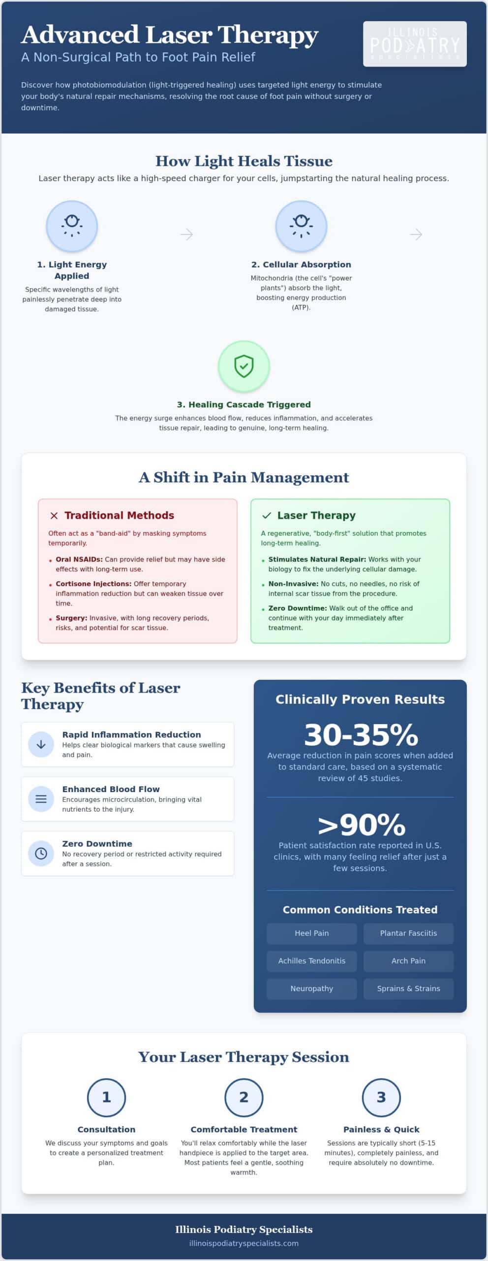 Laser Therapy for Foot Pain: Advanced Healing Guide