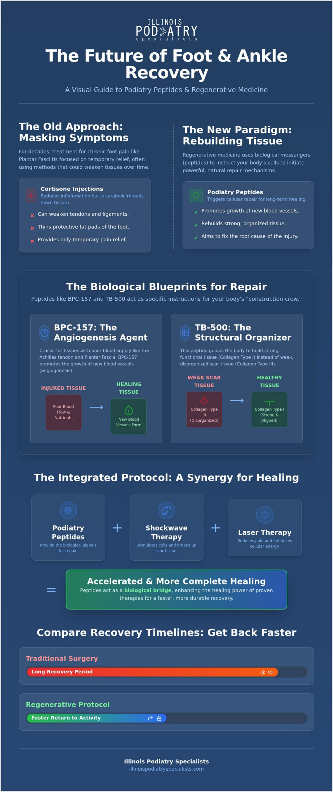 Podiatry Peptides in Hinsdale: Advanced Foot Recovery
