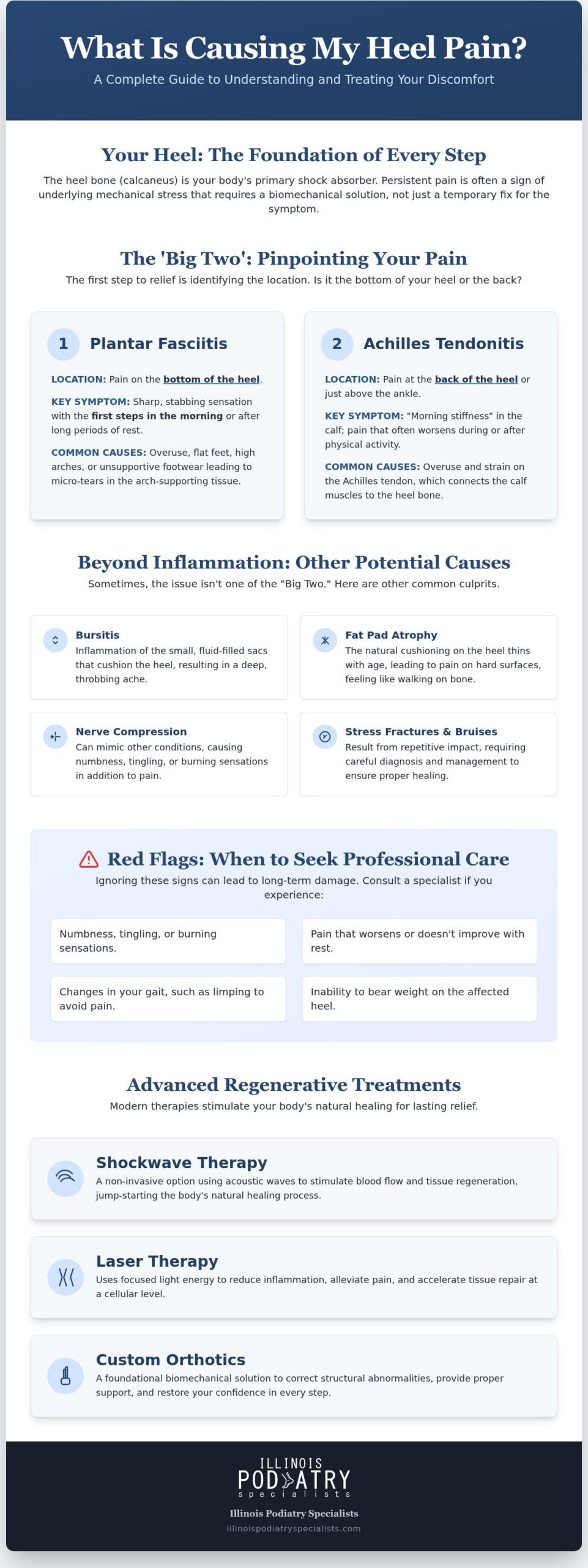 Heel Pain Causes: Complete Guide for Hinsdale Patients