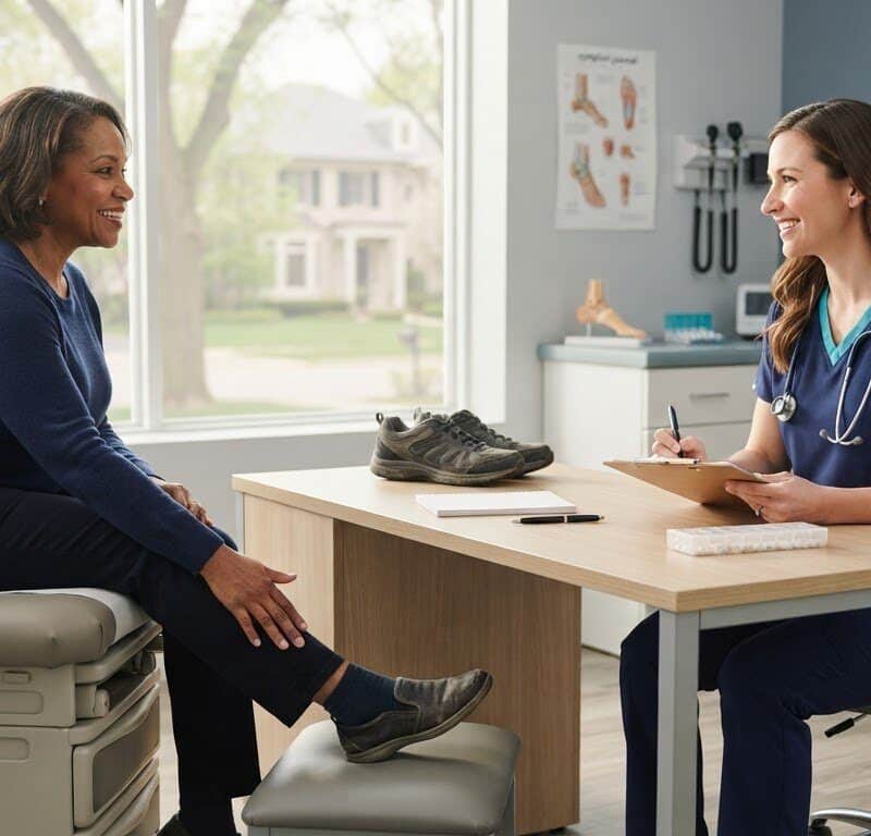How to Talk to Your Doctor About Foot Pain in Oak Brook