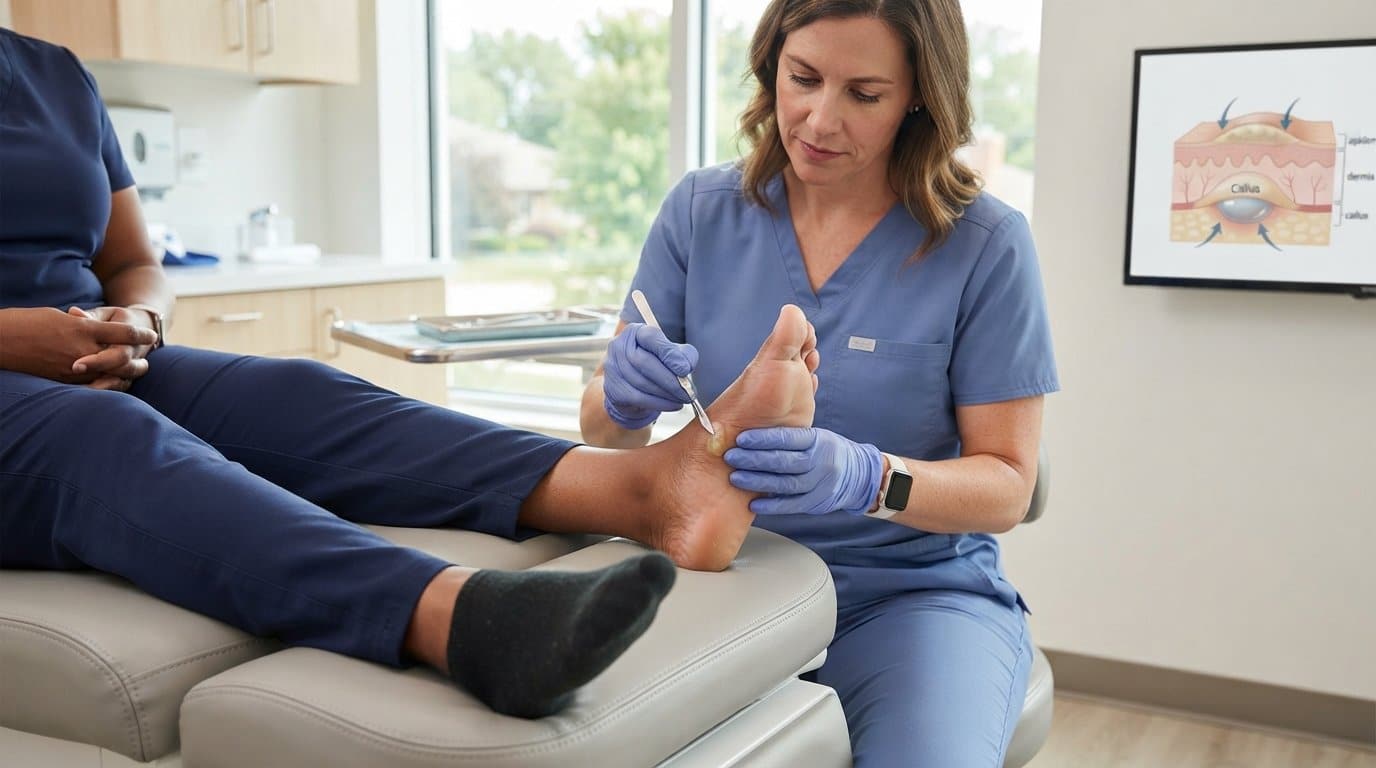 Treating a Blister Under a Callus: Hinsdale Expert Tips