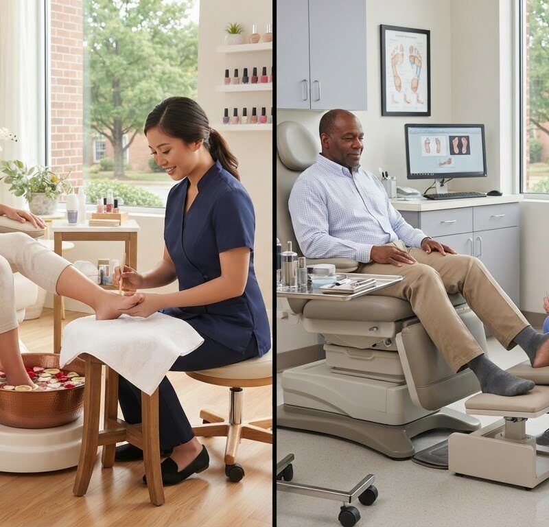 Basic Pedicure vs. Medical Pedicure: Which Is Right for Your Feet?