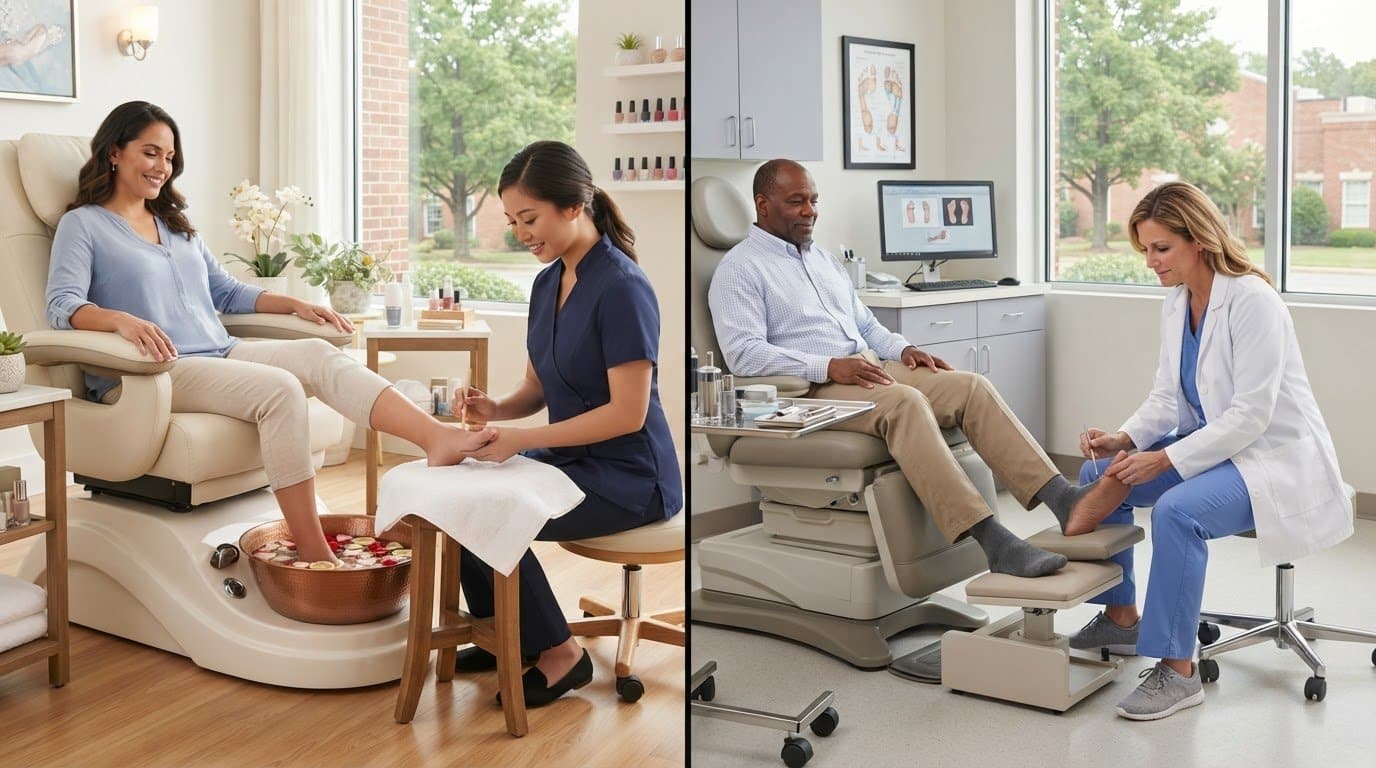 Basic Pedicure vs. Medical Pedicure: Which Is Right for Your Feet?
