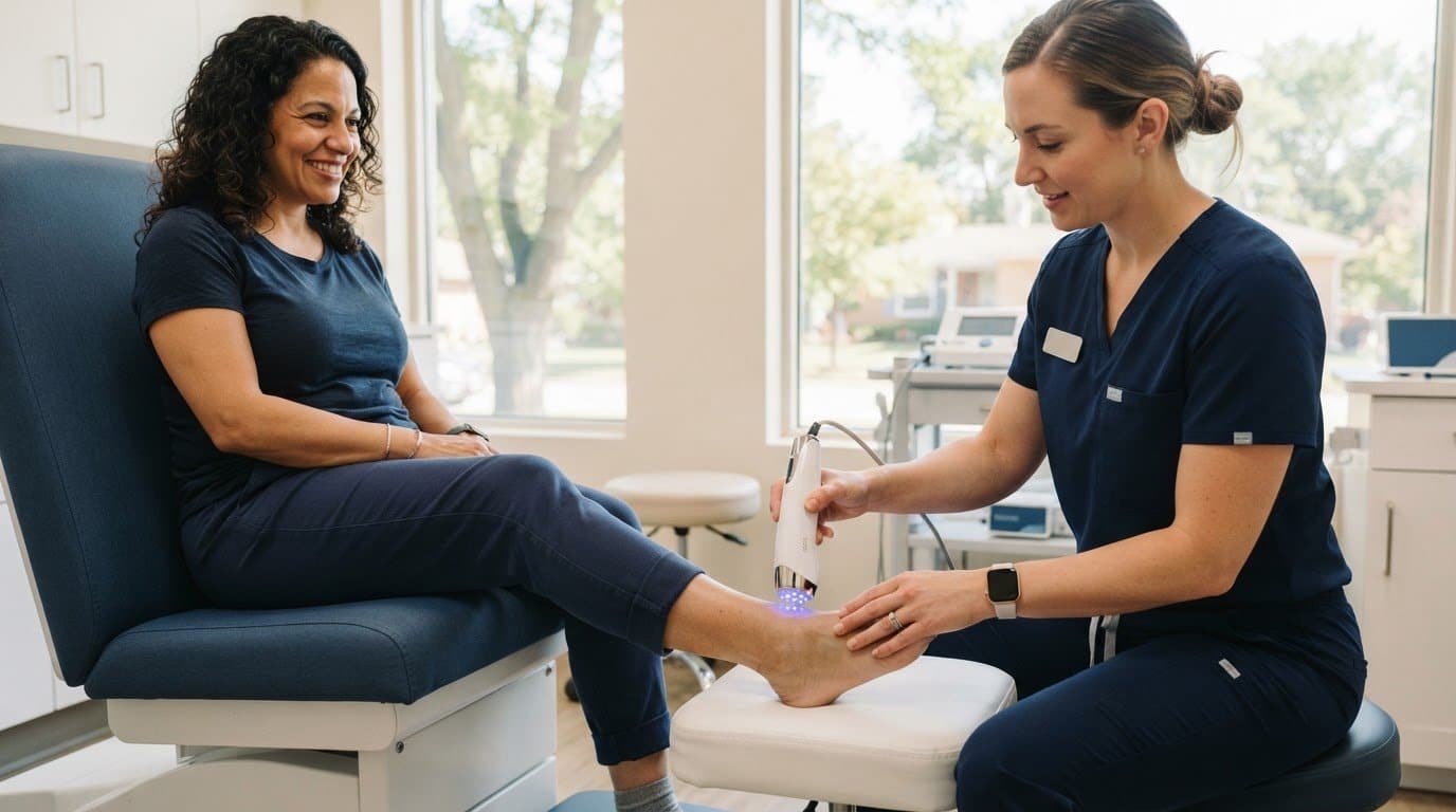Laser Therapy for Foot Injury Recovery: What to Know