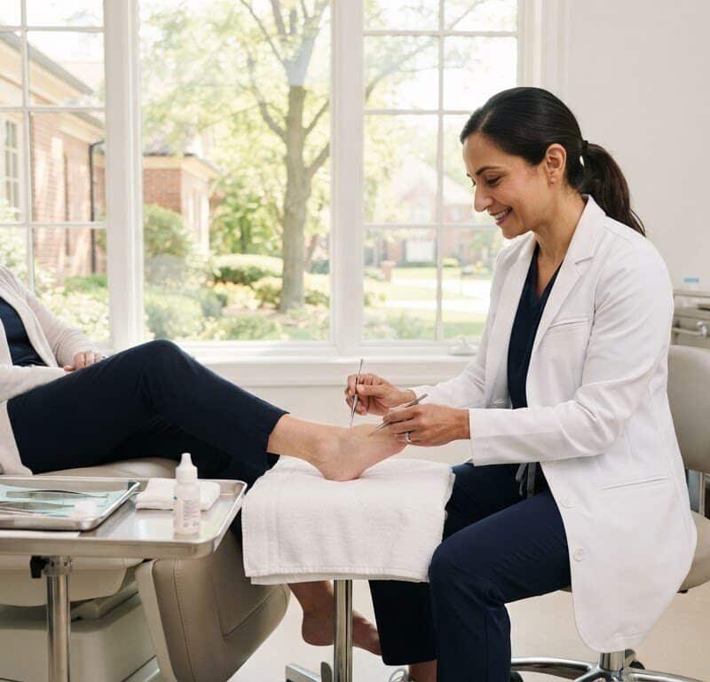 Medical Pedicure Near Me: Find Podiatry-Focused Foot Care Near Hinsdale