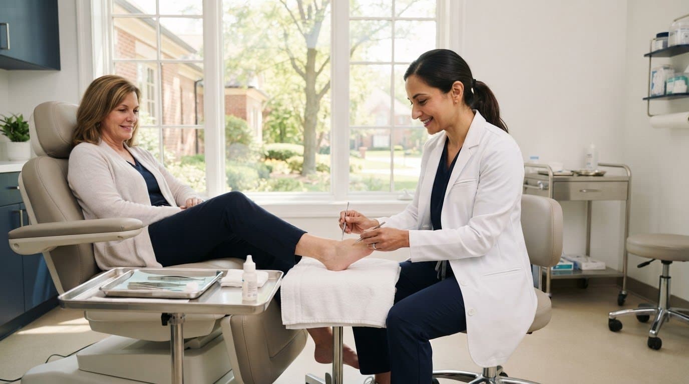 Medical Pedicure Near Me: Find Podiatry-Focused Foot Care Near Hinsdale