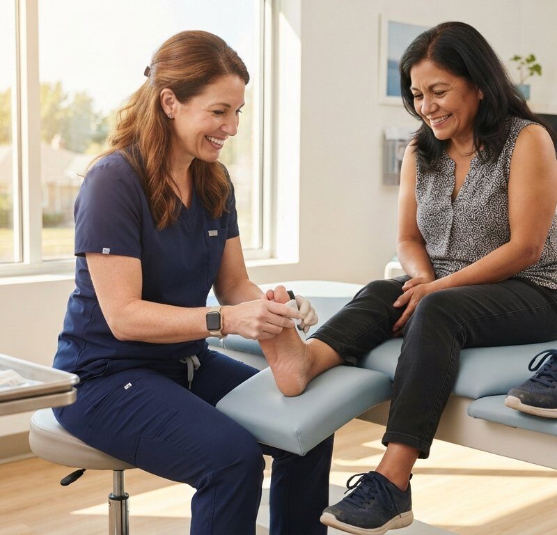 Diabetic Foot Check Up in Westmont: What Your Exam Covers