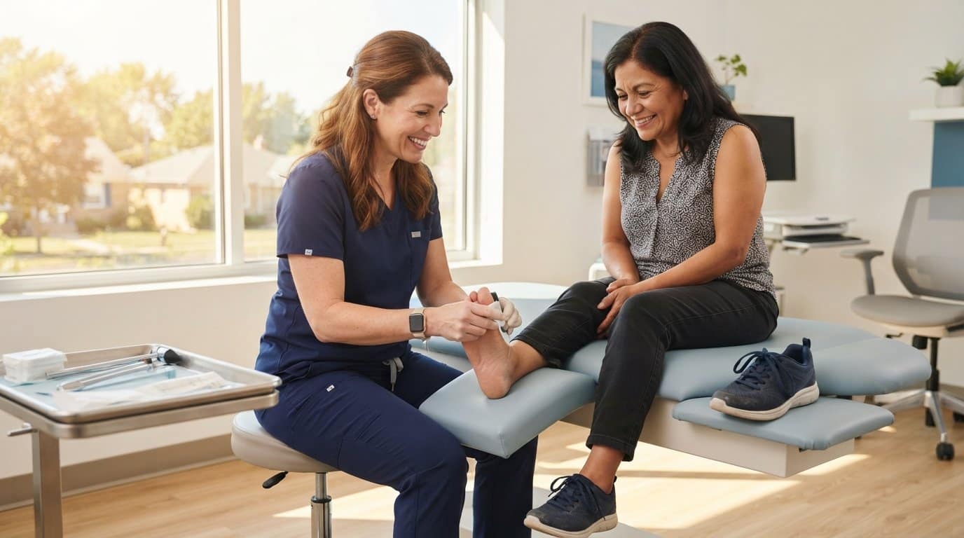 Diabetic Foot Check Up in Westmont: What Your Exam Covers