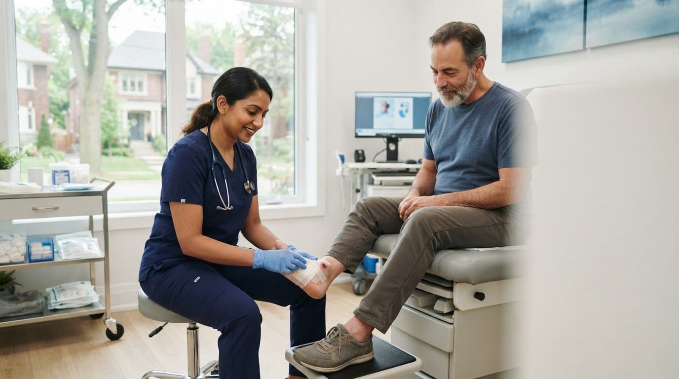 Diabetic Foot Ulcer Care in Hinsdale: What to Expect