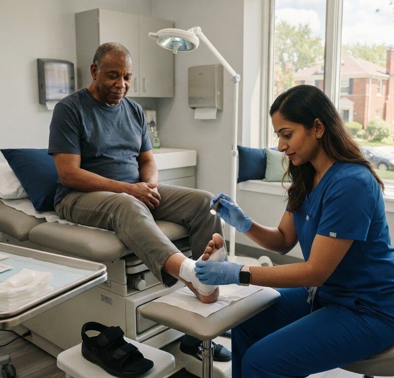 How to Heal a Diabetic Foot Ulcer in La Grange