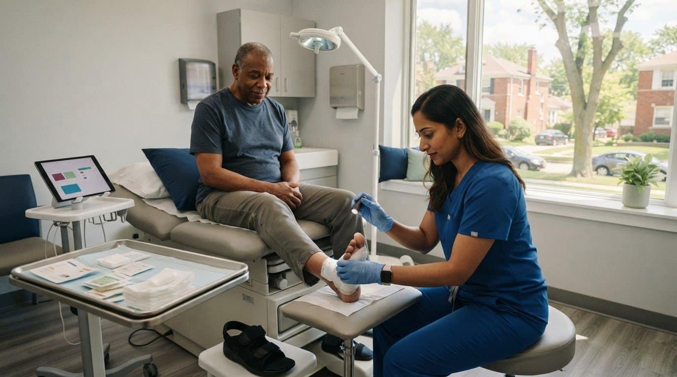 How to Heal a Diabetic Foot Ulcer in La Grange